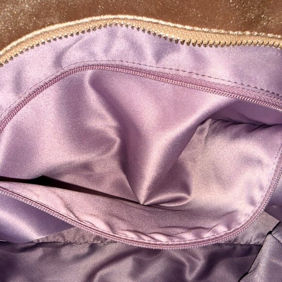 Coach Gold Tote Bag with Silk Lavender Interior โจ๐ - Picture 15 of 16